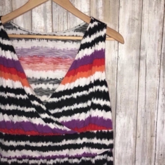 Lane Bryant Sleeveless Striped Blouse - Picture 2 of 4